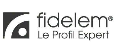 Logo noir de Fidelem Group