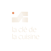 logo carré beige la clé de la cuisine